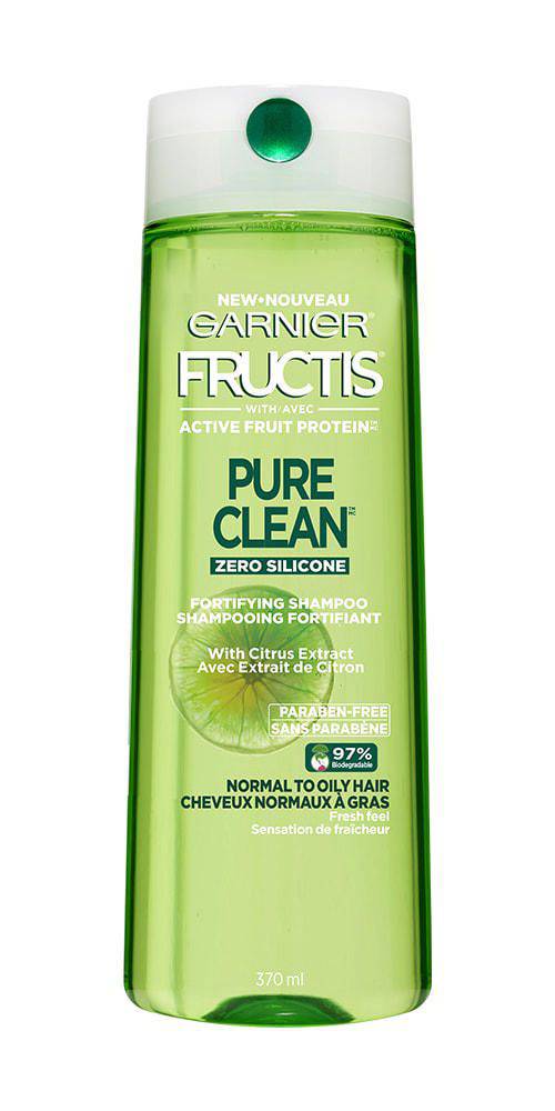 Garnier Fructis Pure Clean Shampoo, 370 mL - Zecoya