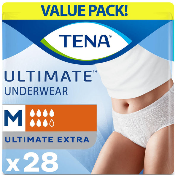 TENA Incontinence Underwear, Overnight Protection, Xlarge, 10 Count
