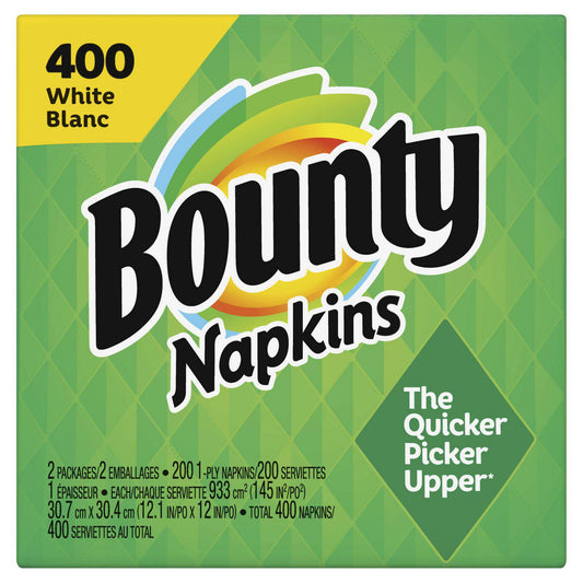 Bounty Paper Napkins, White - Zecoya