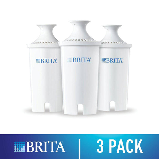 Brita® Standard Water Filter, Standard Replacement Filters for Pitchers and Dispensers, BPA Free, 3 Count - Zecoya