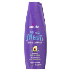 Aussie Miracle Moist with Avocado & Jojoba Oil, Paraben Free Shampoo - Zecoya