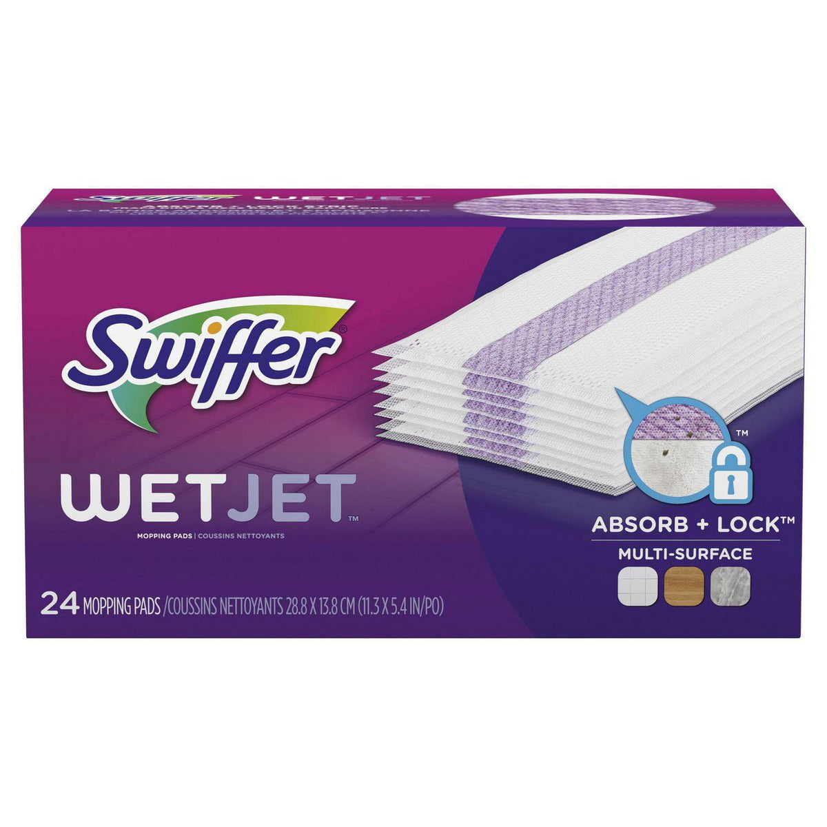 Swiffer WetJet Multi Surface Floor Cleaner Spray Mop Pad Refill - Zecoya