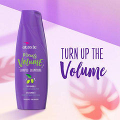 Aussie Paraben-Free Miracle Volume Shampoo w/ Plum & Bamboo For Fine Hair - Zecoya