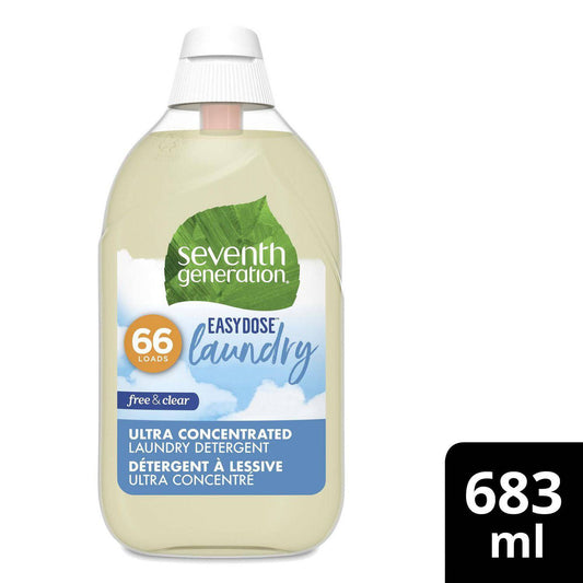 Seventh Generation EasyDose Free & Clear Ultra Concentrated Laundry Detergent - Zecoya