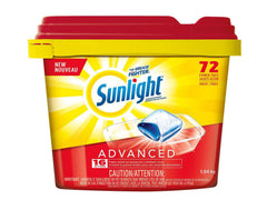 SUNLIGHT Advanced Dishwasher Detergent 72 count - Zecoya