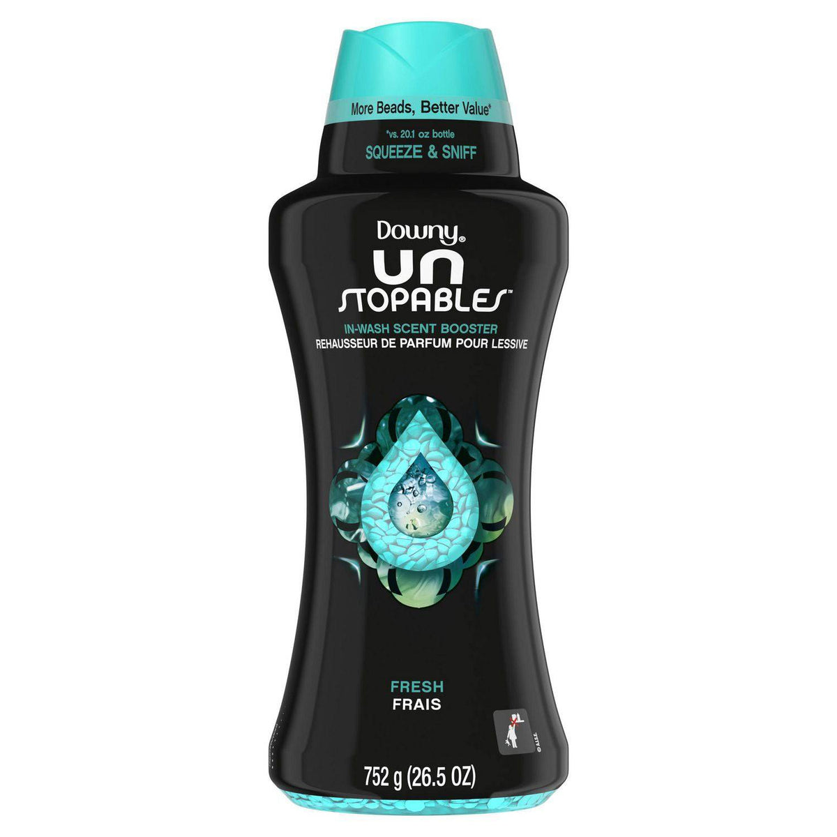 Downy Unstopables In-Wash Scent Booster Beads, Fresh Scent - Zecoya