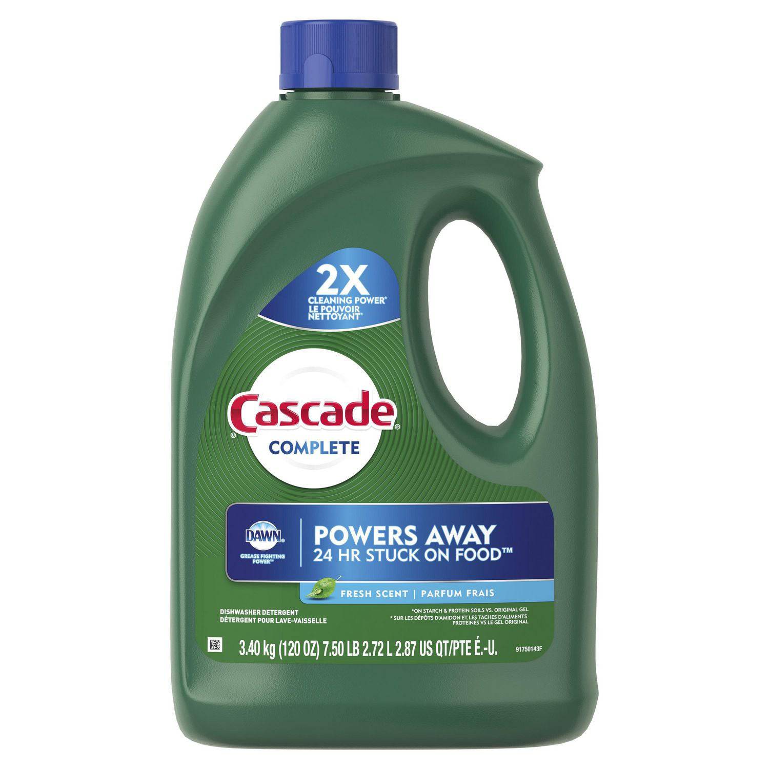 Cascade Complete Gel Dishwasher Detergent, Fresh Scent - Zecoya