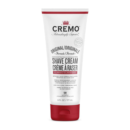 Cremo Original Shave Cream - smooth shaving cream fights razor burn, nicks and cuts - Zecoya