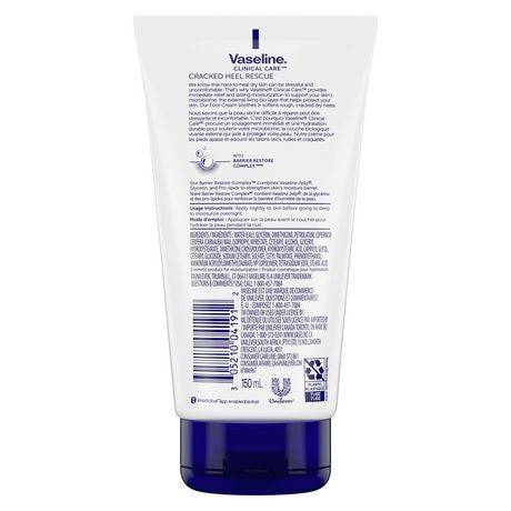 Vaseline Cracked Heel Rescue Foot Cream - Zecoya