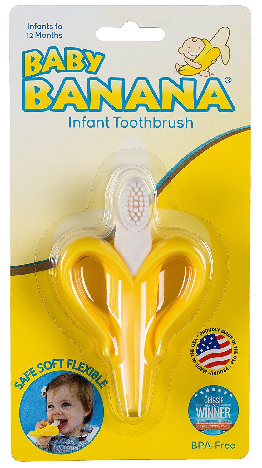 Baby Banana Infant Toothbrush Teether