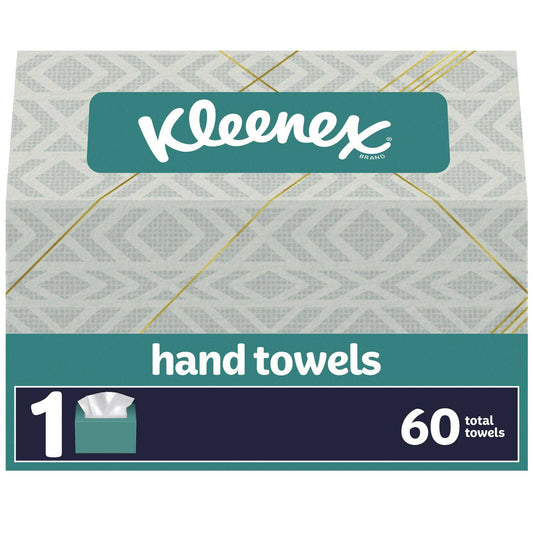 Kleenex Disposable Hand Paper Towels, 60 Count - Zecoya