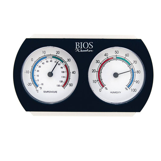 BIOS Analog Thermometer / Hygrometer - Zecoya