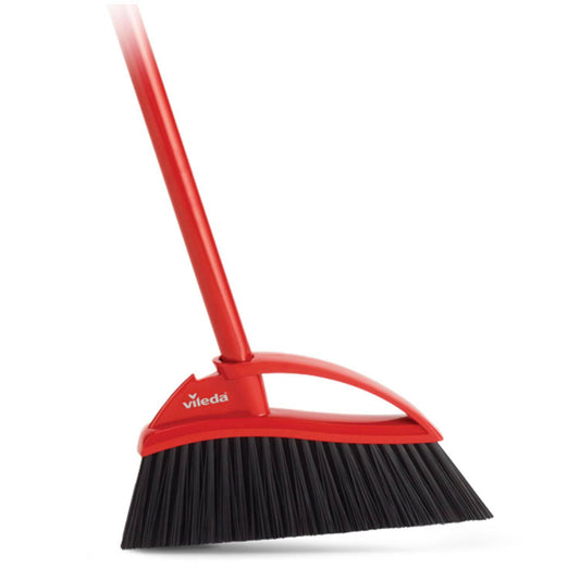 Vileda Oskar Outdoor Broom - Angled Bristles for Heavy Duty Sweeping - Zecoya