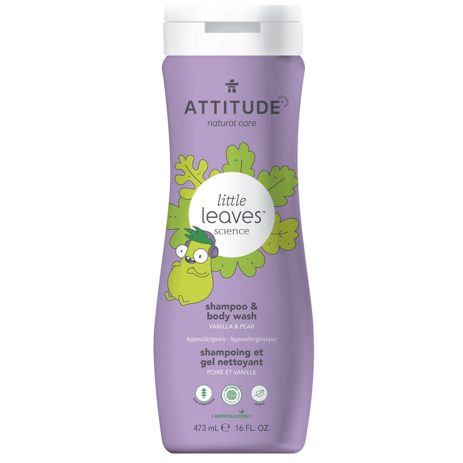 Little Leaves 2 in 1 Shampoo and Body Wash for Kids