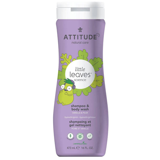 Little Leaves 2 in 1 Shampoo and Body Wash for Kids - Zecoya