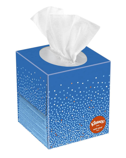 Kleenex® Anti-Viral Facial Tissue Cube Box - Zecoya