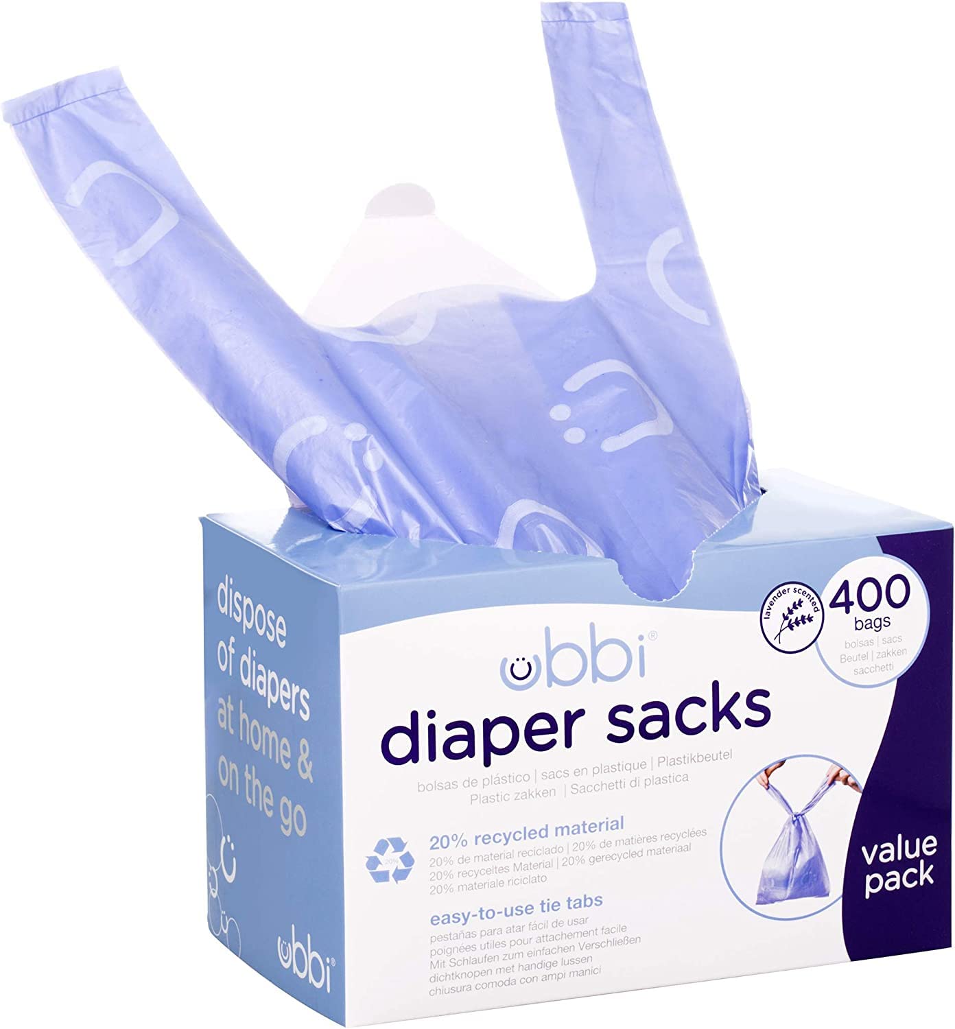 Ubbi Diaper Sacks, 400 ct