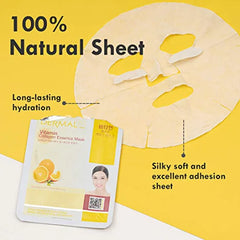 DERMAL 24 Combo Pack Collagen Essence Full Face Facial Mask Sheet - Sensitive Soothing, Anti-Acne, Nourishing Cleansing Korean Face Mask - Natural Skincare Spa Facial Mask Set for Women, Men