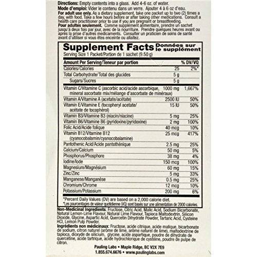 Ener-C 1,000 mg Vitamin C Effervescent Drink Mix (Lemon Lime)