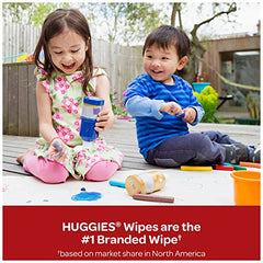 Baby Wipes, Huggies Simply Clean, Fragrance free, 1 Flip Top Pack, 64 Wipes