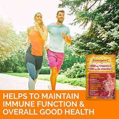 Emergen-C 1000mg Vitamin C Powder Supplement, Drink Mix with Electroyltes, Immune System Booster, Cranberry Pomegranate, 30 Packets