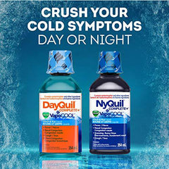 DayQuil COMPLETE plus Vicks VapoCOOL Cold and Flu Medicine, 354 mL 