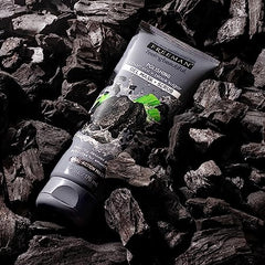 Freeman Charcoal & Black Sugar Gel Facial Mask and Facial Scrub, Polishing and Exfoliating, 1 Count, 6 fl oz/175 mL Tube