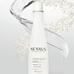 Nexxus Clean & Pure Shampoo for all hair types Moisture 0% silicone, parabens, dyes 400 ml