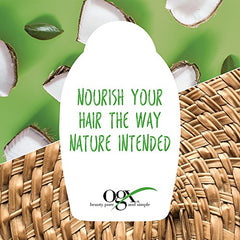 OGX Nourishing + Coconut Milk Shampoo, 385ml