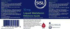 SISU Melatonin Liquid 10 mg, Black Cherry 59 mL (Pack of 1)