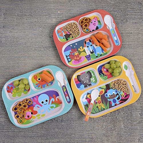 French Bull Ocean Kids' Everyday Tray with Spoon