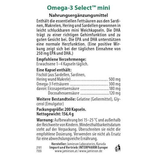 Omega-3 Select 300 mg