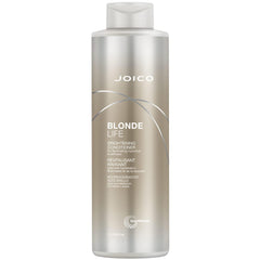 Joico Blonde Life Brightening Blonde Conditioner, Neutralizes Brassy Tones, Protect and Strengthen Bleached Hair, Anti Frizz with Coconut Oil, Sulfate Free