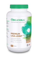 Organika Premium Liga Joint- Combination of MSM, Glucosamine, and Type 2 Collagen for Joint and Cartilage Support- 180caps