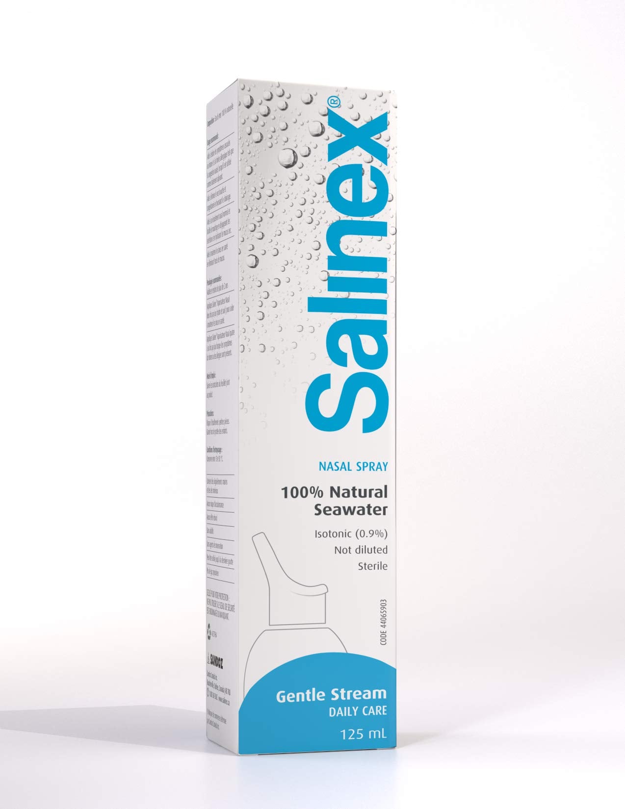 Salinex 100% Natural Seawater Nasal Spray | Gentle Stream | 125 ml