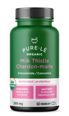 USDA Organic Milk Thistle, 4500mg 30X Concentrate - Strongest. 60 servings Certified Organic Potent Liver Protection & Liver Cleanse. NON-GMO. Easy to Swallow Capsules! - Made in Canada