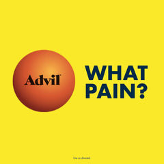 Advil Regular Strength Ibuprofen Pain Relief Tablets, Fast Acting Pain Relief for Migraine, Arthritis, Back, Neck, Joint, and Muscle Relief, 200mg (50 Count)