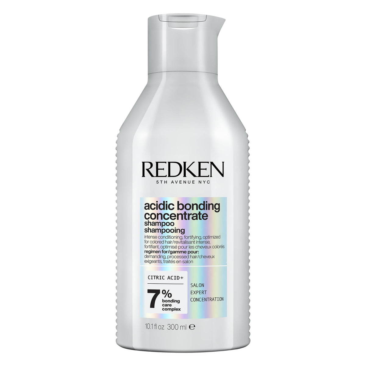 Redken Shampoo, Bonding Shampoo for Damaged Hair Repair, Acidic Bonding Concentrate, Sulfate Free, pH Balanced Shampoo, Hair Care Treatment, For All Hair Types, 300 ML