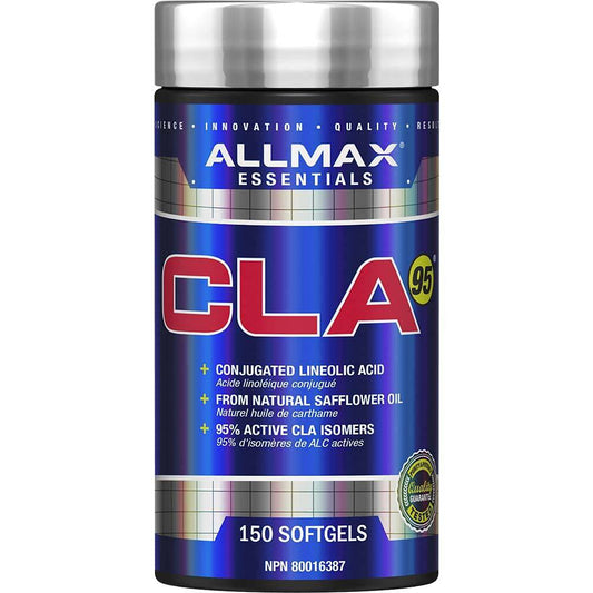 ALLMAX Nutrition - CLA95 - Highest Purity CLA Yield - 150 Count, 150-Count