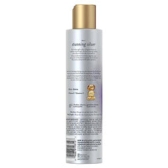 Pantene Stunning Silver Brightening Purple Shampoo for Dyed Gray and Silver Hair, Paraben Free, 285 mL