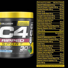 C4 Ripped Sport Pre-Workout