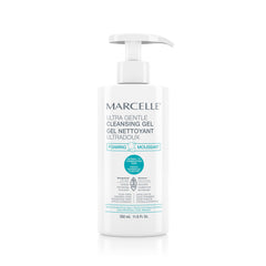 Marcelle Ultra-Gentle Cleansing Gel, Foaming, Normal To Combination Skin, Facial Cleanser, Hypoallergenic, Soap-Free, Paraben-Free, Fragrance-Free, Tested On Sensitive Skin, Cruelty-Free, 350 mL