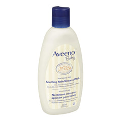 Aveeno Soothing Relief Fragrance Free Creamy Wash, 236 ml