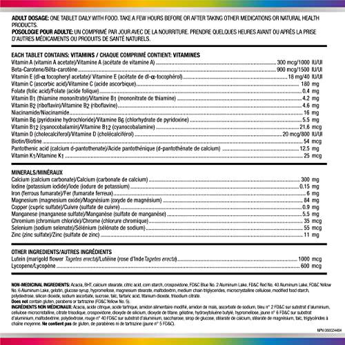 Centrum Men Multivitamins/Minerals Supplement, 90 Tablets (Packaging May Vary)