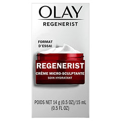 OLAY REGENERIST NIACINAMIDE FACE MOISTURIZER 50ML + OLAY REGENERIST MICRO-SCULPTING CREAM TRIAL/TRAVEL SIZE 15mL GIFT SET