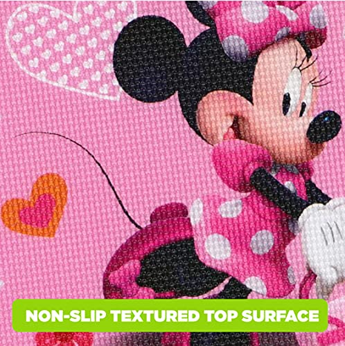 Disney Minnie Mouse Adhesive Tub Appliques, 10 Pc - Non-Slip Kids Shower Safety Decals