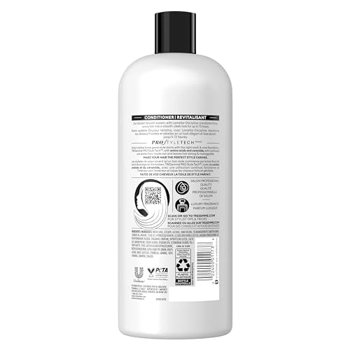 TRESemmé Keratin Smooth Conditioner for frizzy hair Lamellar Discipline formulated with Pro Style Technology™ 828 ml