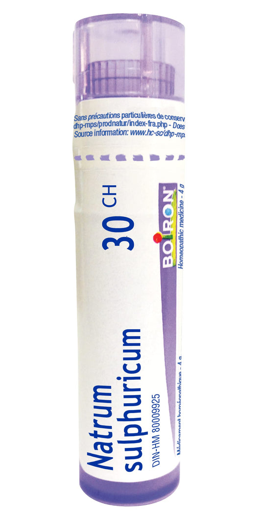 Natrum Sulfuricum 30ch,Boiron Homeopathic Medicine