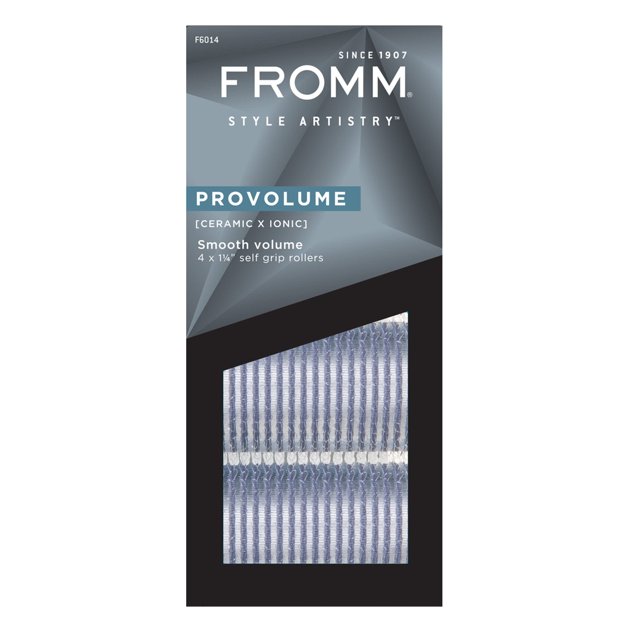 Fromm ProVolume 1.25" Ceramic Ionic Hair Rollers, Pack of 4