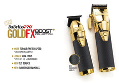 BaBylissPRO GOLDFX Boost+ Metal Lithium Clipper